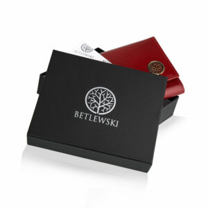 Portfel damski CLASSIC Betlewski BPD-BF-14 czerwony