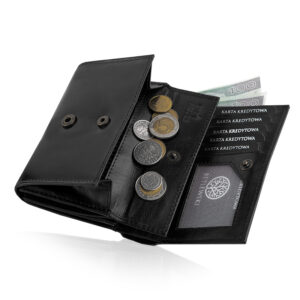 Portfel damski CLASSIC Betlewski BPD-BF-11 CZARNY