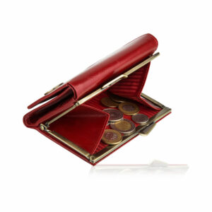 Portfel damski CLASSIC Betlewski BPD-BF-14 czerwony