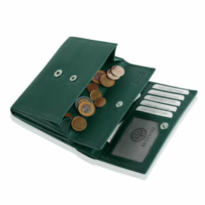 Portfel damski zielony Betlewski BPD-SS-11