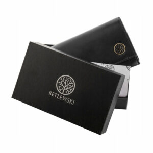 Portfel damski CLASSIC Betlewski BPD-BF-10 czarny