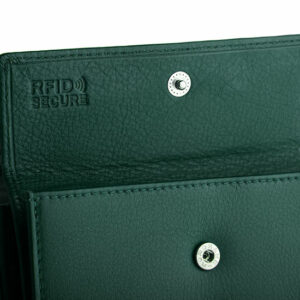 Portfel damski zielony Betlewski BPD-SS-11