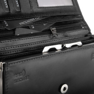 Portfel damski BASIC Betlewski BPD-DZ-13 czarny