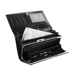 Portfel damski BASIC Betlewski BPD-DZ-13 czarny