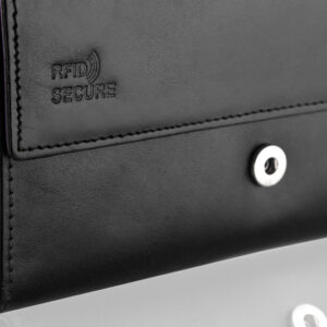 Portfel damski czarny Betlewski BPD-DZ-15