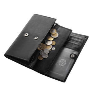 Portfel damski czarny Betlewski BPD-DZ-15