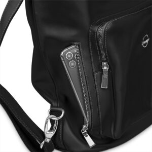 Torebka damska czarna Betlewski TWB-LIC-17-CZAR N