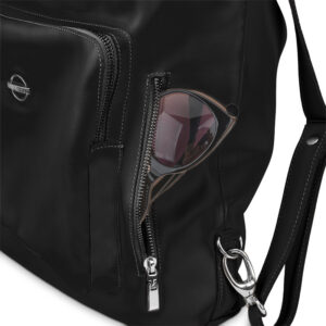 Torebka damska czarna Betlewski TWB-LIC-17-CZAR N