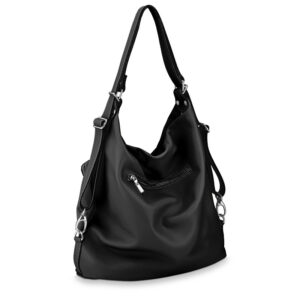 Torebka damska czarna Betlewski TWB-LIC-17-CZAR N