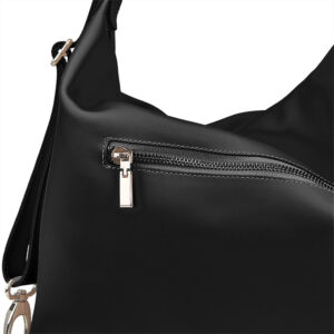 Torebka damska czarna Betlewski TWB-LIC-17-CZAR N