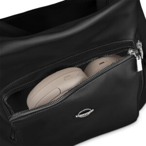 Torebka damska czarna Betlewski TWB-LIC-17-CZAR N