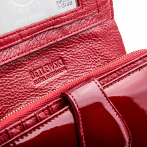 Portfel damski Betlewski ZBPD-BS-513 CZERWONY