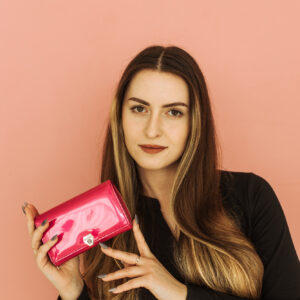 portfel damski shiny