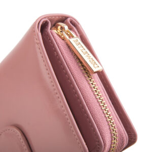 Portfel damski różowy Betlewski BPD-OL-937