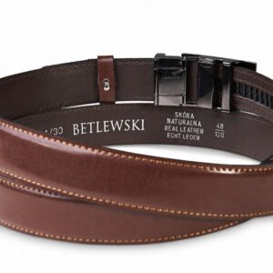 skórzany pasek męski automatic