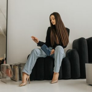 portfel damski shiny