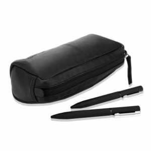 Piórnik skórzany Betlewski OFFICE PBS-319 CZARNY