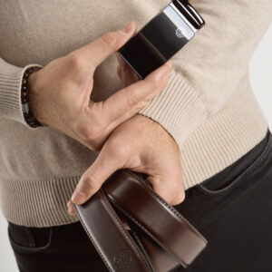 skórzany pasek męski elite