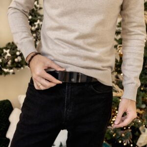 skórzany pasek męski elite