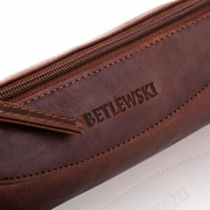 Piórnik skórzany Betlewski OFFICE PBS-320 BRAZOWY