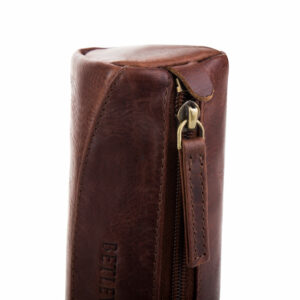 Piórnik skórzany Betlewski OFFICE PBS-320 BRAZOWY