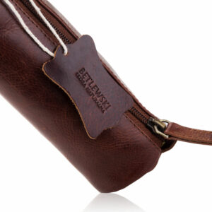 Piórnik skórzany Betlewski OFFICE PBS-321 BRAZOWY