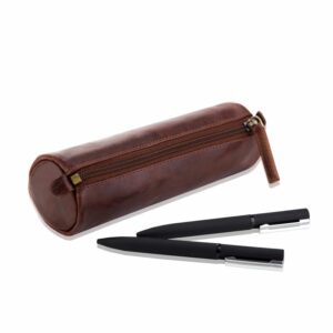 Piórnik skórzany Betlewski OFFICE PBS-321 BRAZOWY