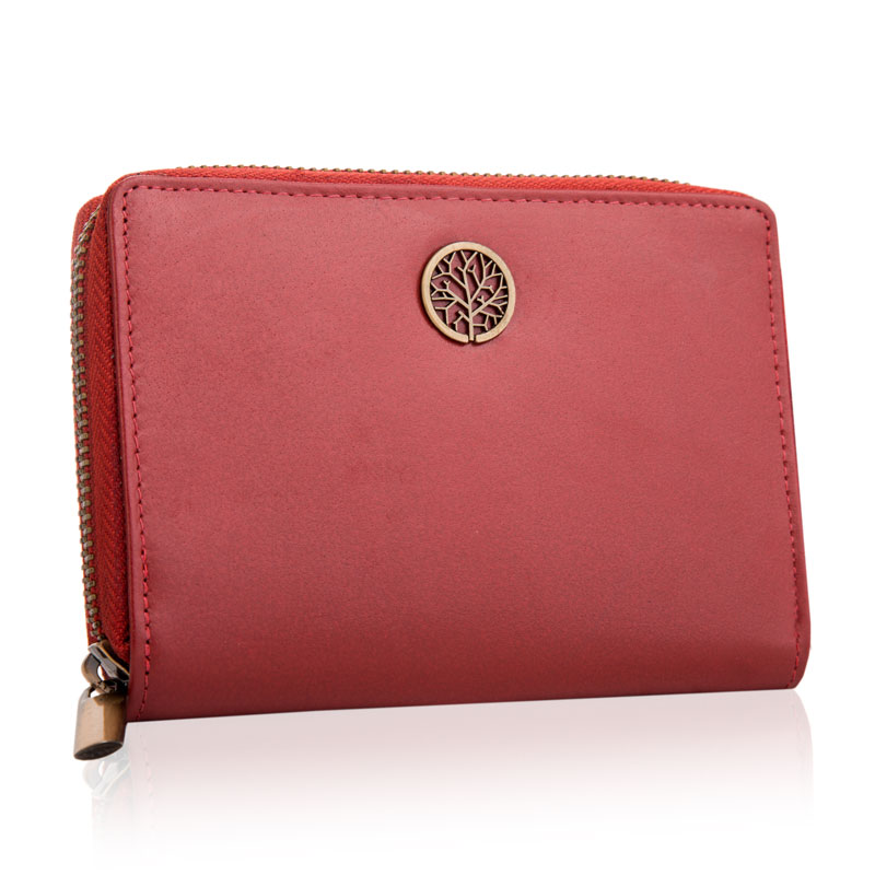 Portfel damski CLASSIC Betlewski BPD-BF-361 czerwony