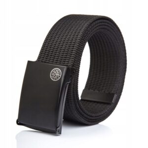 Zestaw Pasków Parcianych Betlewski - Pasek Parciany Czarny i Multikolor