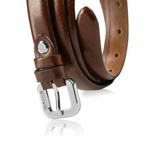 Pasek skórzany LIC20-3-SR BRĄZ