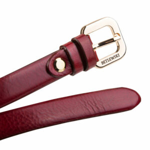 Pasek skórzany LIC20-3-ZL CZERWONY