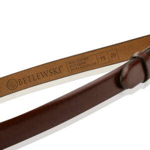 Pasek skórzany LIC20-3-SR BRĄZ