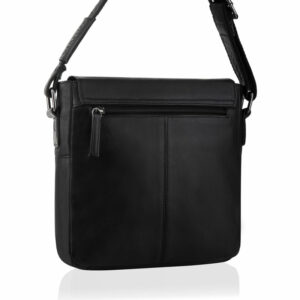 TORBA MĘSKA ZE SKÓRY NATURALNEJ TBS-300 DDDM CZARNY