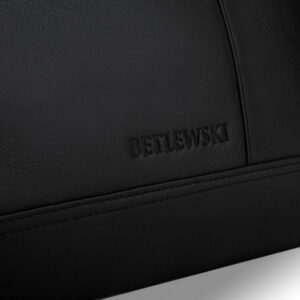 AKTÓWKA SKÓRZANA TBS-305 DDDM CZARNY