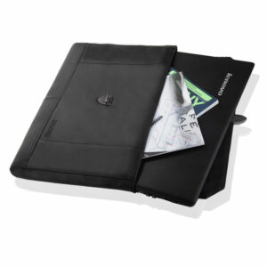 AKTÓWKA SKÓRZANA TBS-305 DDDM CZARNY