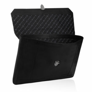 AKTÓWKA SKÓRZANA TBS-305 DDDM CZARNY