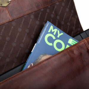 TORBA MĘSKA AKTÓWKA TBS-305 VINTAGE BROWN