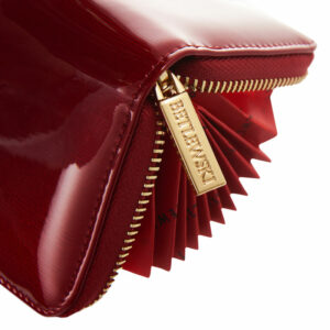 Mały portfel damski na karty BPD-BS-1044 - Czerwony