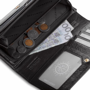 Portfel damski DOTTY czarny Betlewski BPD-DT-106