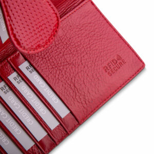 Portfel damski DOTTY czerwony Betlewski BPD-DT-513