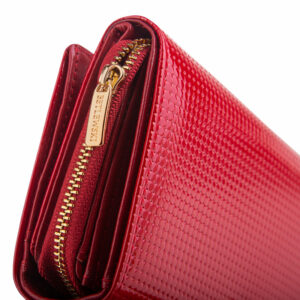 Portfel damski DOTTY czerwony Betlewski BPD-DT-513