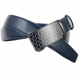 Granatowy pasek męski automat do spodni do garnitur Betlewski C30-LO granat