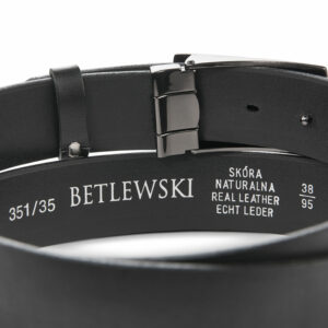 Skórzany pasek SALVADOR Betlewski LIC35-0-P1