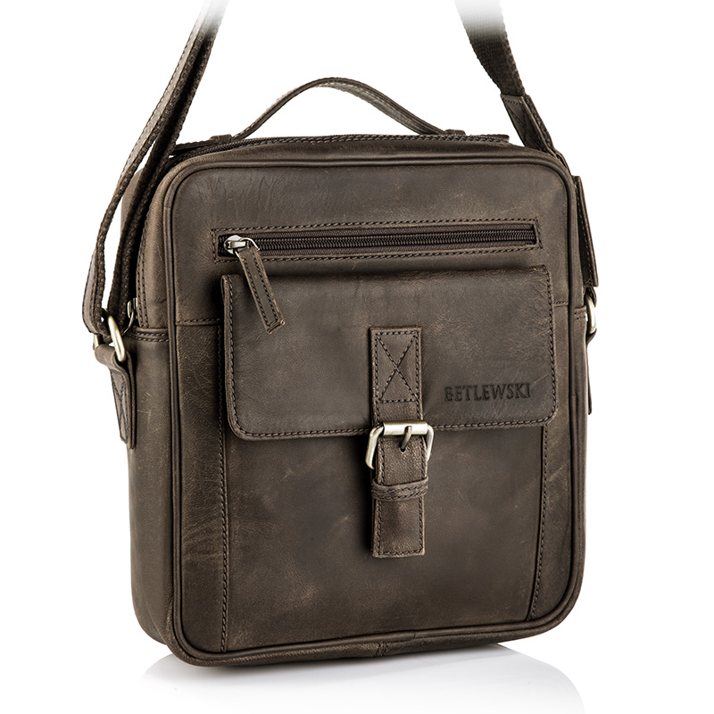 torba męska hunter brązowy