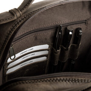 torba męska hunter brązowy