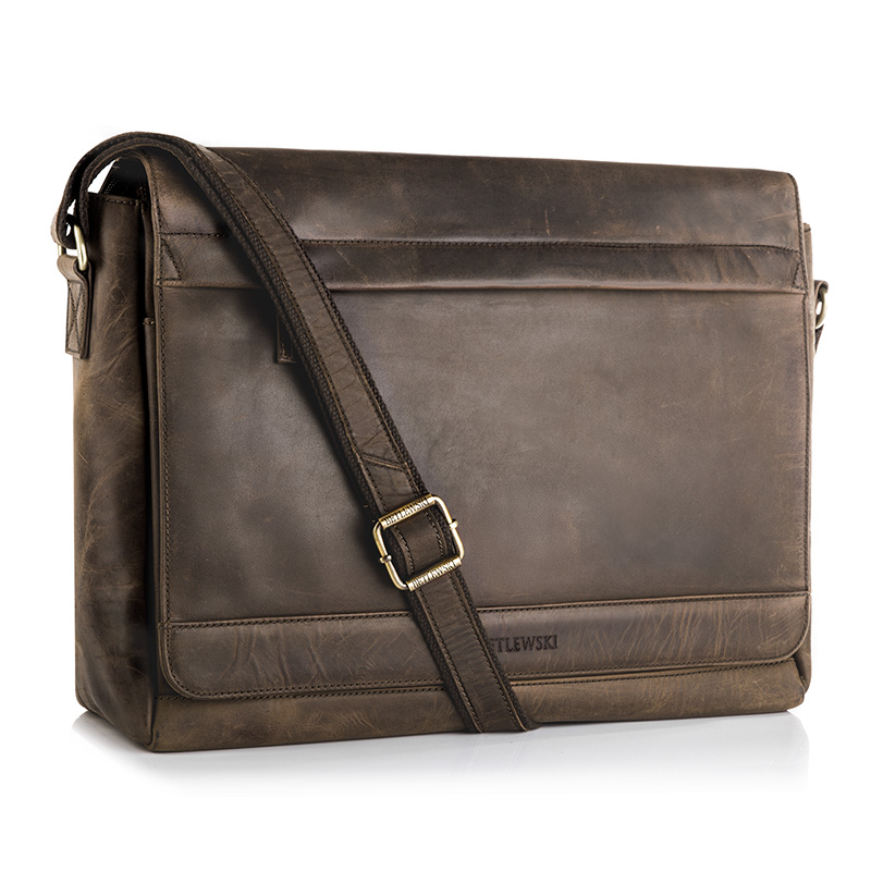 torba męska hunter brązowy