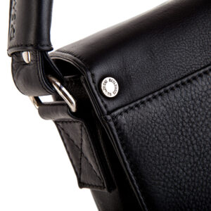 listonoszka damska oxford czarny