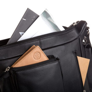 torba męska oxford czarny