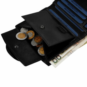 Portfel damski czarny Betlewski BPD-NVTC-319