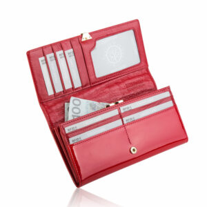 Portfel damski na prezent BPD-VS-100 czerwony